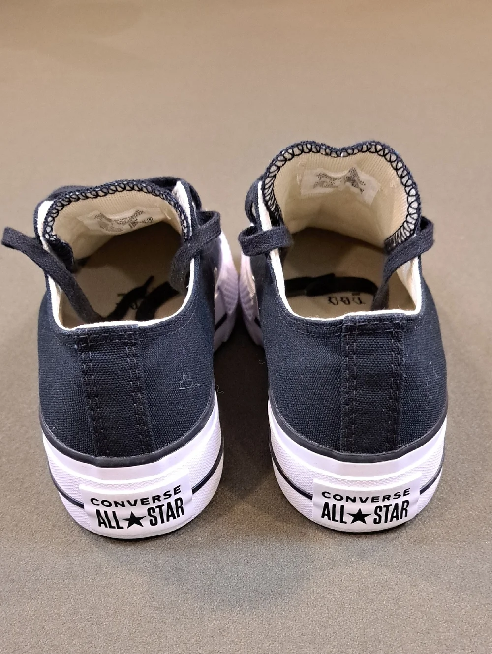 Chuck Taylor All Star Lift Platform Canvas - Color: Black - Size: Women 5 - Picture 5 of 9